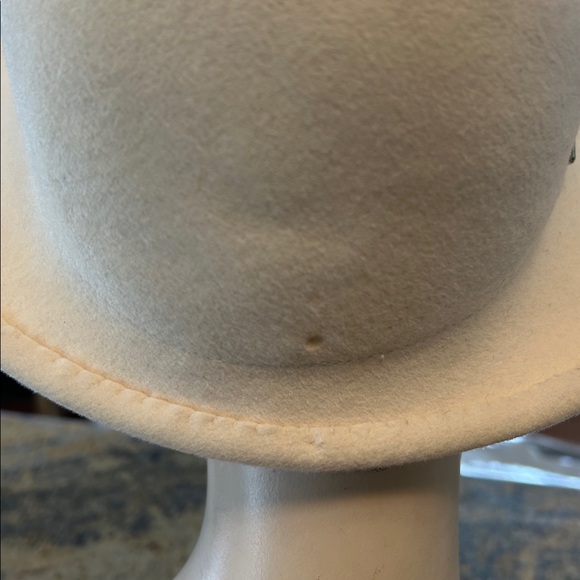 Vintage Frank olive wool felt hat